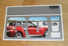Smart Roadster & Smart Roadster Coupe Brochure 2003