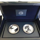 2012-S American Eagle San Francisco Two-Coin Silver Proof Set OGP & COA PRISTINE