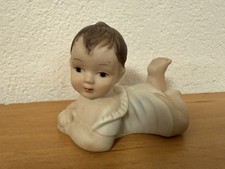 Süßes Piano Baby Porzellan Figur Kind Baby-Alt