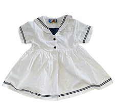 Baby Kleid mit Matrosenkragen  Z   - 67 cm Gr...