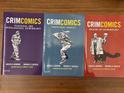 Oxford University Press CrimComics Paperback Illustrated Criminology 2019