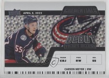 2022 Credentials Debut Ticket Access Horizontal 197/999 Tier 1 Carson Meyer 18yf