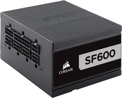 Corsair SF Series, SF600, 600 Watt, SFX, 80+ Platinum Certified, Fully Modular