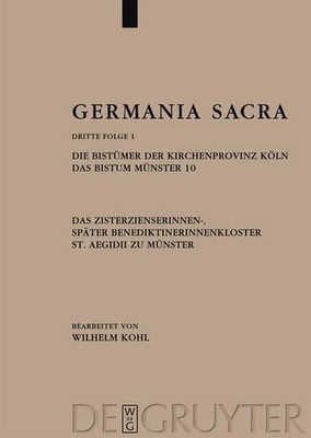 Germania Sacra, Band 1, Die Bistmer der Kirchenprovinz Kln. Das Bistum Mnster 10