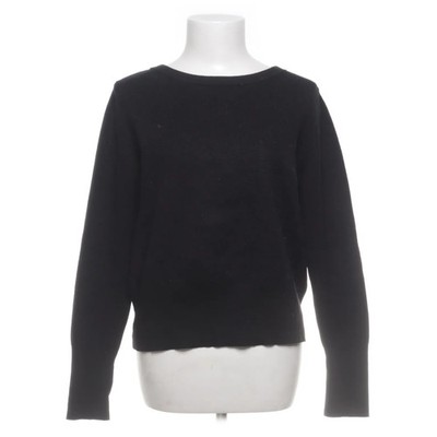 Vanilia, Strickpullover, Größe: 36, Trui half milano sweater, Schwarz #hgl