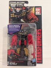 Transformers Generations Combiner Wars Decepticon Rumble Cassette Mosc