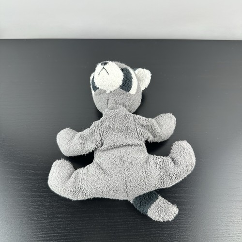 Russ Luv Pets Racky Raccoon Bean Plush 6" Gray Stuffed Animal Toy - Foto 3 di 3