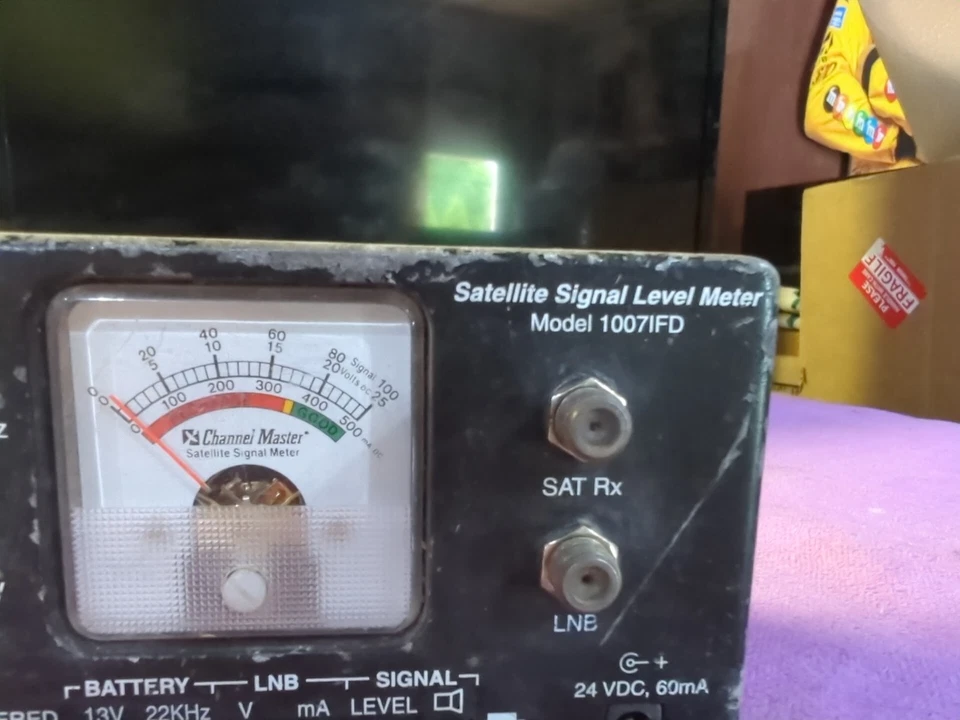 Channel Master Satallite Signal Level Meter- Model 1007IFD- Not Tested - Image 2 of 4