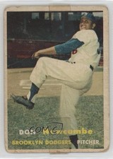 1957 Topps Don Newcombe #130 10j2