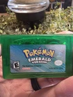 Pokémon Emerald Nintendo Game Boy Advance, Authentic, Dry Battery, Tested, Saves