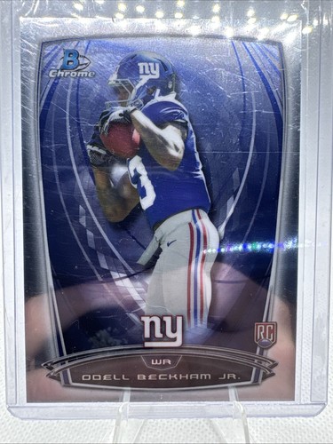 Bowman Chrome Rookie RC #190 2014 Odell Beckham Jr. New York Giants - Imagen 2 de 3