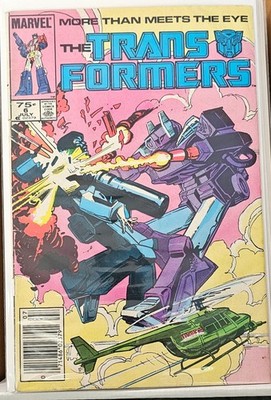 The Transformers #6 Newsstand Marvel Comics FN
