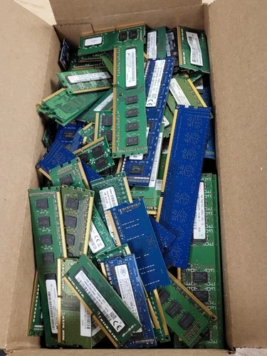 5 lbs Pounds Scrap Computer Memory RAM For Metals Gold Recovery - Untested