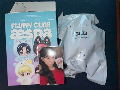 AESPA OFFICIAL POP MART BLIND BOX FLUFFY CLUB SERIES JELLY PLUSH