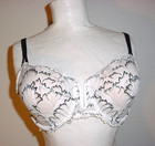 Auden Unlined Balconette Bra 34DD Sheer Lace Underwire J3126 — photo 8