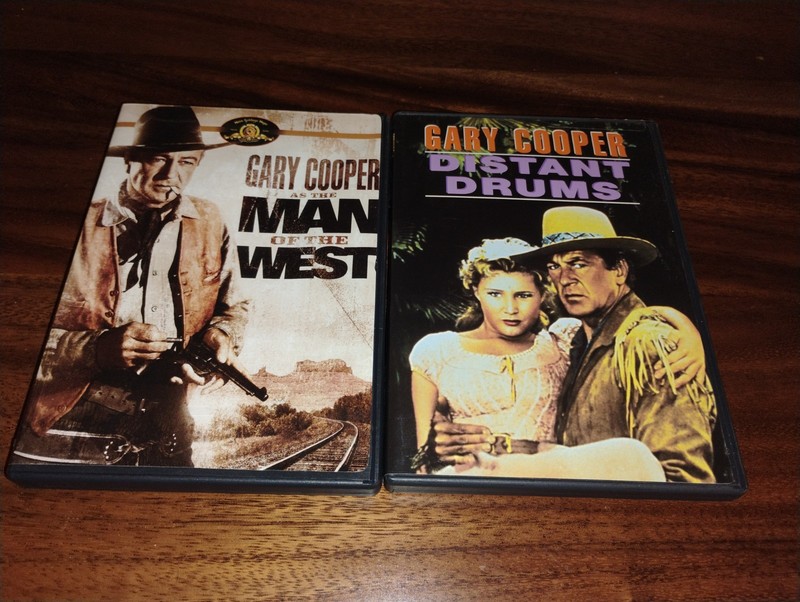 Man of the West/Distant Drums (DVD, 1951/1958 Westerns) Gary Cooper