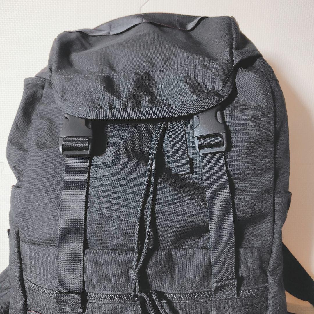 BRIEFING Black Drawstring Backpack 2Way Large Cap… - image 3