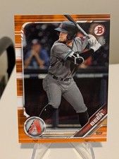 Seth Beer RC: 2019 Bowman Draft, ORANGE, #BD-192, "18/25", DBacks!