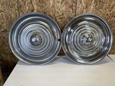 2 Vintage Oem 1956 Oldsmobile Starfire Super 88 98 15 Hubcap Wheel Cover 2 Vintage Oem 1956 Oldsmobile Starfire Super 88 98 15 Hubcap Wheel Cover