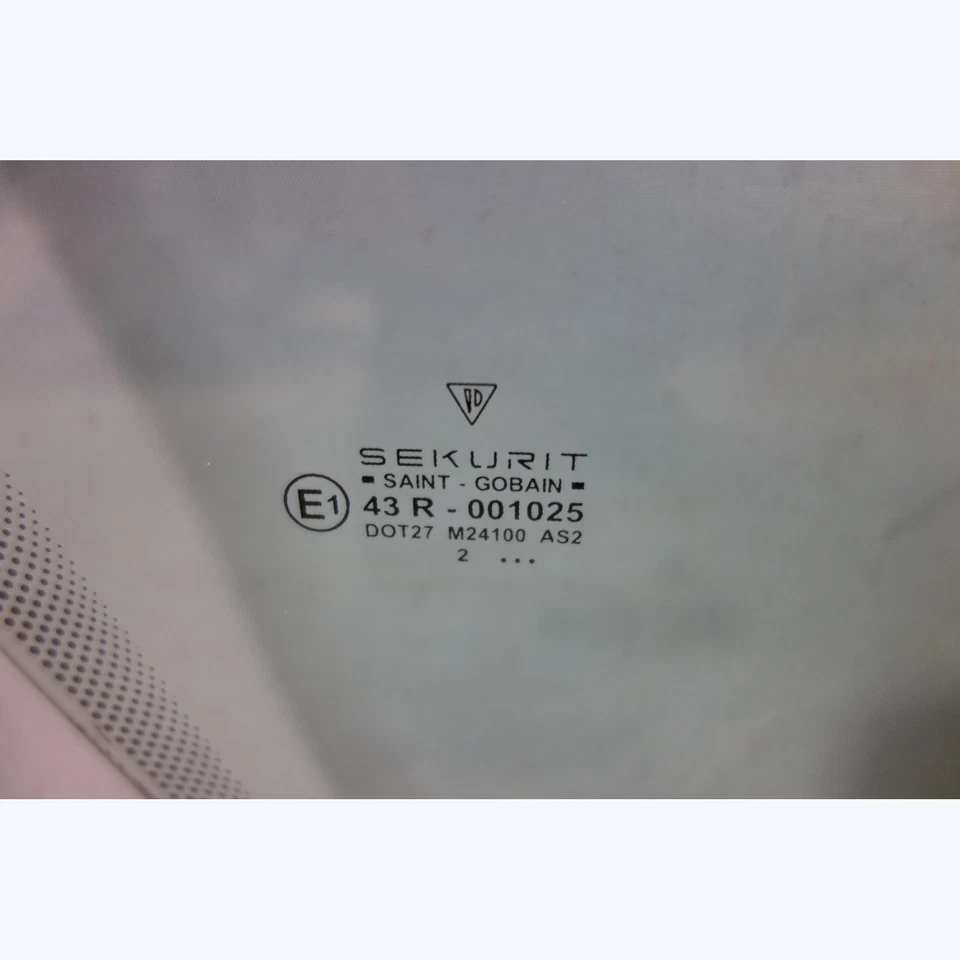 Porsche 996 911 1998-2006 cupé ventana lateral del pasajero delantero derecho panel de vidrio OEM Foto 2 de 3