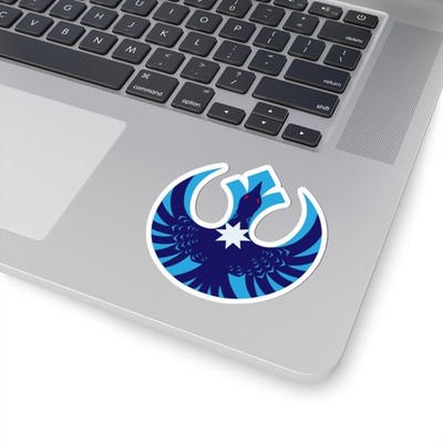 Minnesota Rebel Loon Sticker | MN Resistance Decal | Die-Cut North Star Emblem