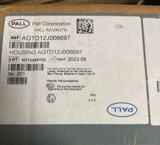 PALL ADVANTA  HOUSING AGTD12J006697 Stainless Tri-Clamp Filter Housing