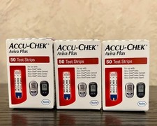 Accu-Chek Aviva Plus 150 Glucose Test Strips - Not Expired - Expire 5/31/27