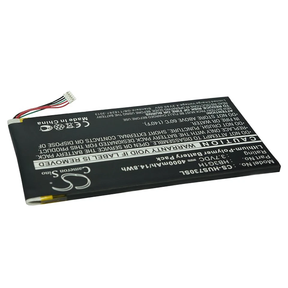 Battery for Huawei Baggio2-U02A MediaPad 7 Youth2 T-Mobile Springboard HB3G1H - Image 2 of 4