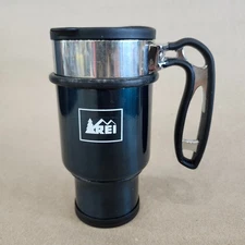 REI Planetary Design French Press Coffee Mug  (Appears Unused) Forest Green