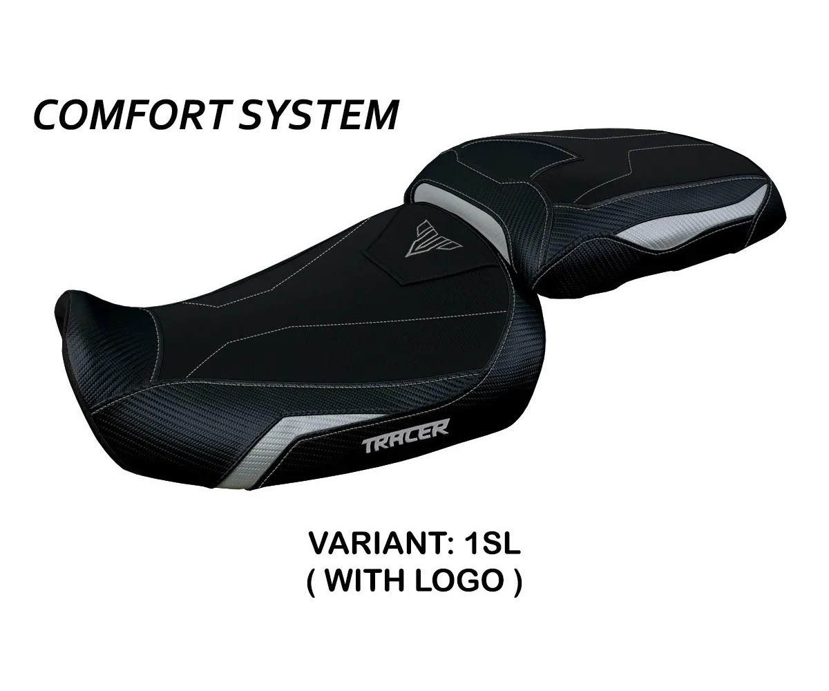 Seat saddle cover Gadir Comfort System Silver TPZ YAMAHA TRACER 9 2021 2022 1KQ