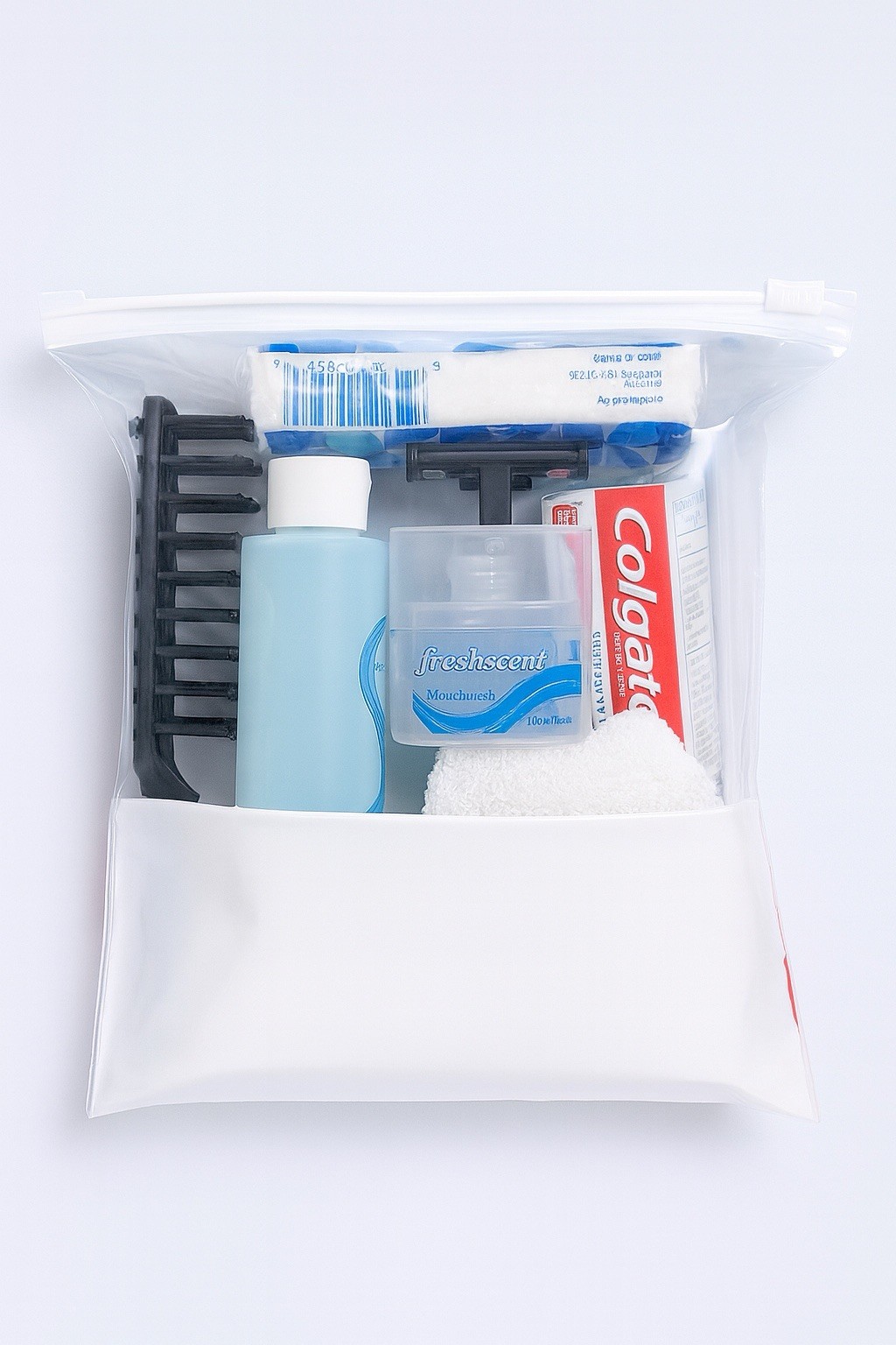 Travel Hygiene Kit – 19-Piece Personal – Tsa Friendly – Toiletry Essentials Pack