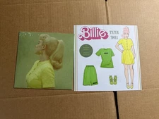 Billie Eilish What was i made yellow 7" Vinyl with barbie paper doll
