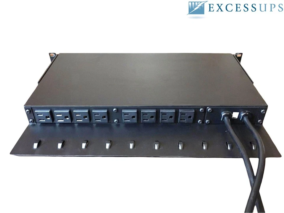 APC AP7750 ATS Rack PDU RM 1U, 100V-120V 15A, Output: (8)5-15R - Ref - Image 2 of 3
