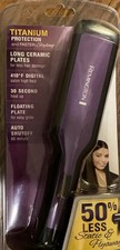 Remington 1 3/4" Titanium Flat Iron Hair Straightener Anti-Static Technology New