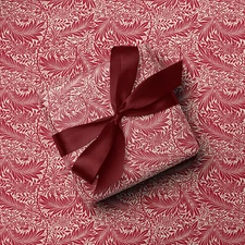 William Morris Larkspur Wrapping Paper, Vintage Floral Art Nouveau Gift Wrap