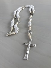 MEDJUGORJE - Rosario realizzato con pietre di collina delle apparizioni direttamente da MEDUGORJE.