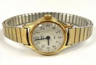 VNTG Timex Ladies Gold Tone Wristwatch 17.0g