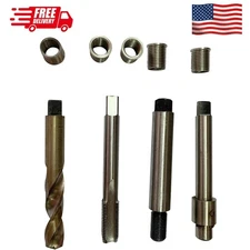 M10 X 1.25 Thread Repair Kit ，Spark Plug Repair Short Tooling KIT