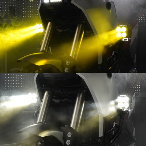 Front Headlight LED Work Driving Lights For Yamaha Tenere 700 XTZ700 2019-2024 - Picture 9 of 18