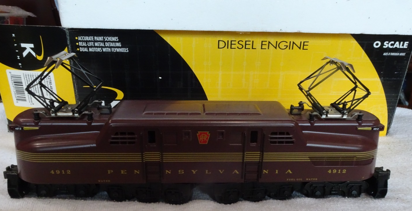K-LINE PRR GG1 ELECTRIC LOCOMOTIVE K-2780-4892IC NIB | eBay