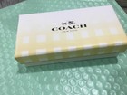 NWT Coach Boxed Leather White Photo Frame Picture Holder Key Chain 62287B — photo 2