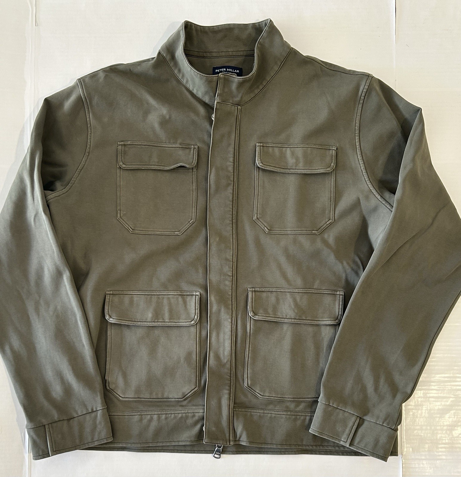 Peter Millar Jacket Men XL Performance Moleskin C… - image 1