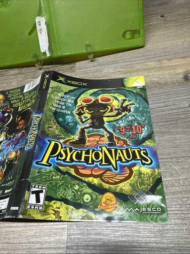 Psychonauts (Microsoft Xbox, 2005) SOLO CUSTODIA ARTISTICA!!!!!! - Foto 5 di 9