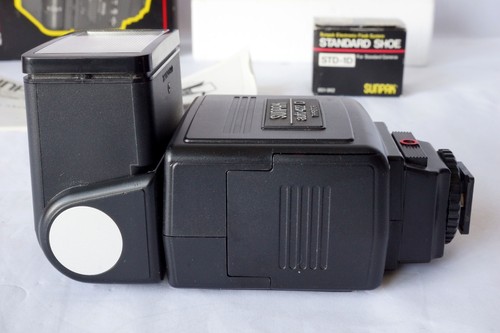 Sunpak 422D Flash w/ Standard Shoe Model STD-1D Made in Japan Barely Used Works - Picture 10 of 21