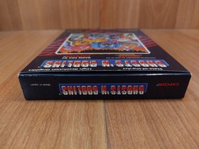 MINTY BOX CIB Hangtab Ghosts 'N Goblins 1st Print complete in nintendo nes lot