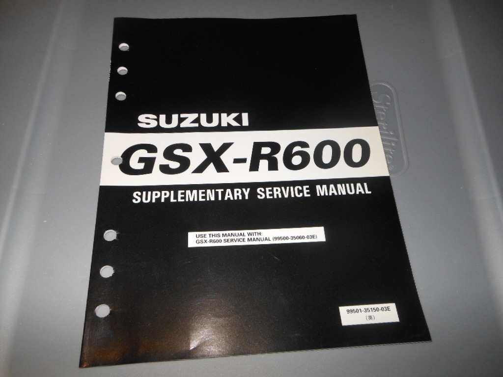 サービスマニュアル　スズキ　GSX-Ｒ600　Ｌ1 Suzuki GSX-R600 2006 - 2016 Haynes Repair Manuals & Guides