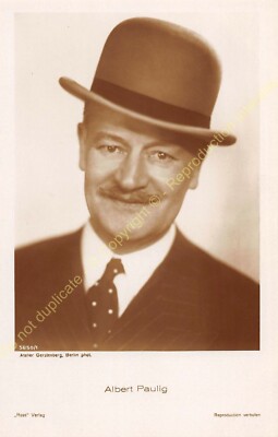 RPPC STAR Albert Paulig Photo Edit Ross 5850/1