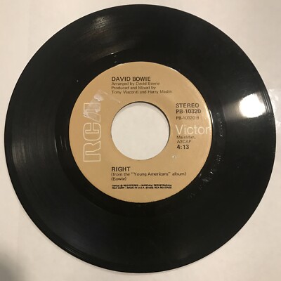 David Bowie - Fame 7” Single 1975 RCA Victor – PB-10320 VG+ | eBay