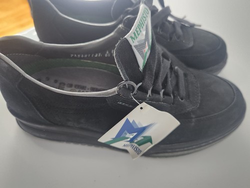 Mephisto Match Runoff Airjet Men Sz 6.5 US Black Tumbled Leather Caoutchouc... - Picture 9 of 10