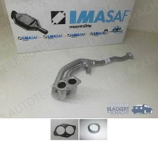 IMASAF Auspuff Hosenrohr, Abgasrohr für Opel Astra F+Caravan+CC Vectra A+CC